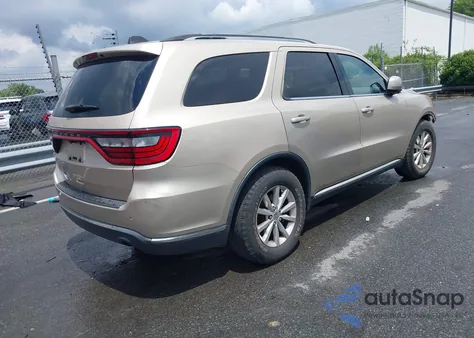 2015 Dodge Durango Sxt from USA, damaged, VIN 1C4RDHAGXFC869881